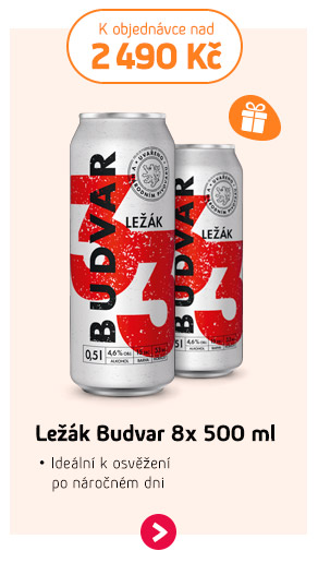 8x Pivo Budvar
