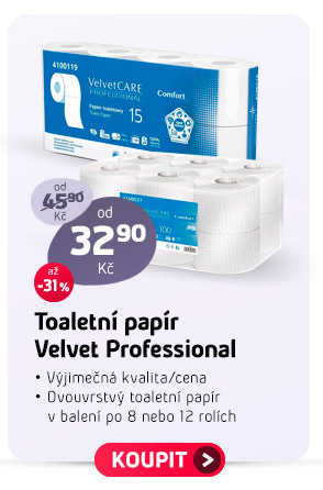 Toaletní papír Velvet Professional