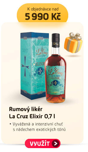 Rumový likér La Cruz Elixir 0,7l