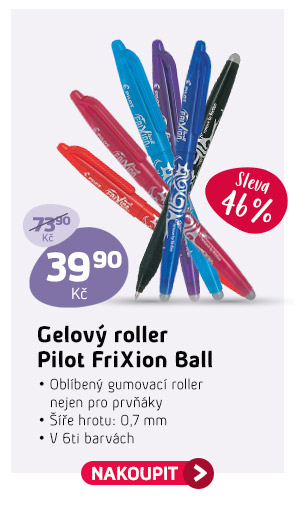 Gelový roller Pilot FriXion Ball