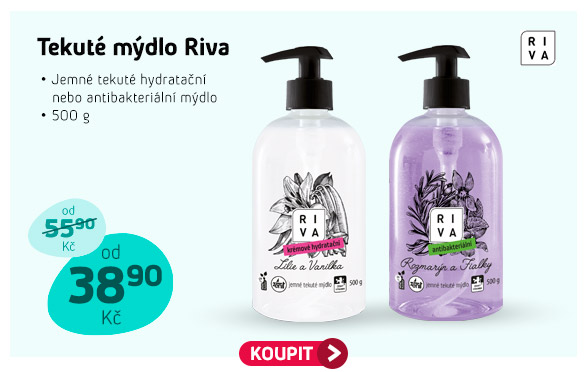 Tekuté mýdlo Riva