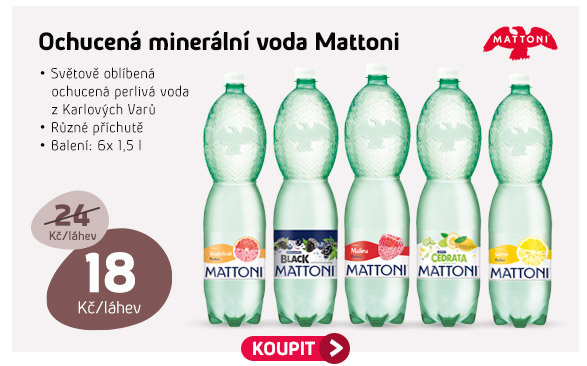 Minerální voda Mattoni