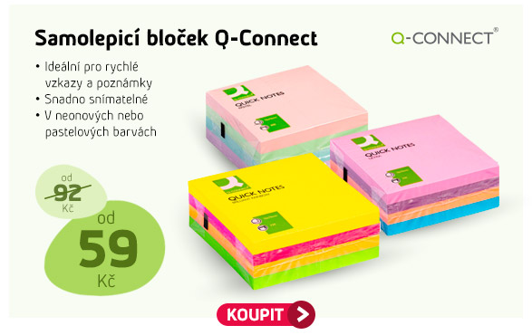 Samolepicí bloček Q-Connect