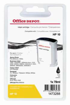 Kazeta inkoustová Office Depot kompatibilní s HP C4844A/10, černá |  